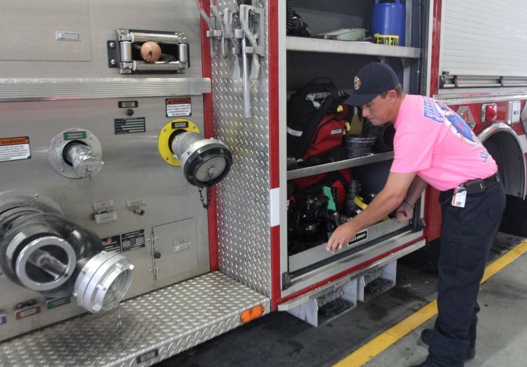 Copperas Cove Firefighters Support Breast Cancer Awareness
